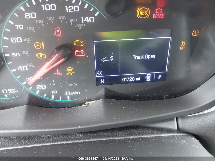 2019 CHEVROLET TRAX LT - KL7CJLSBXKB918434