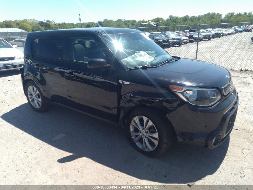 2016 KIA SOUL + - KNDJP3A57G7377521