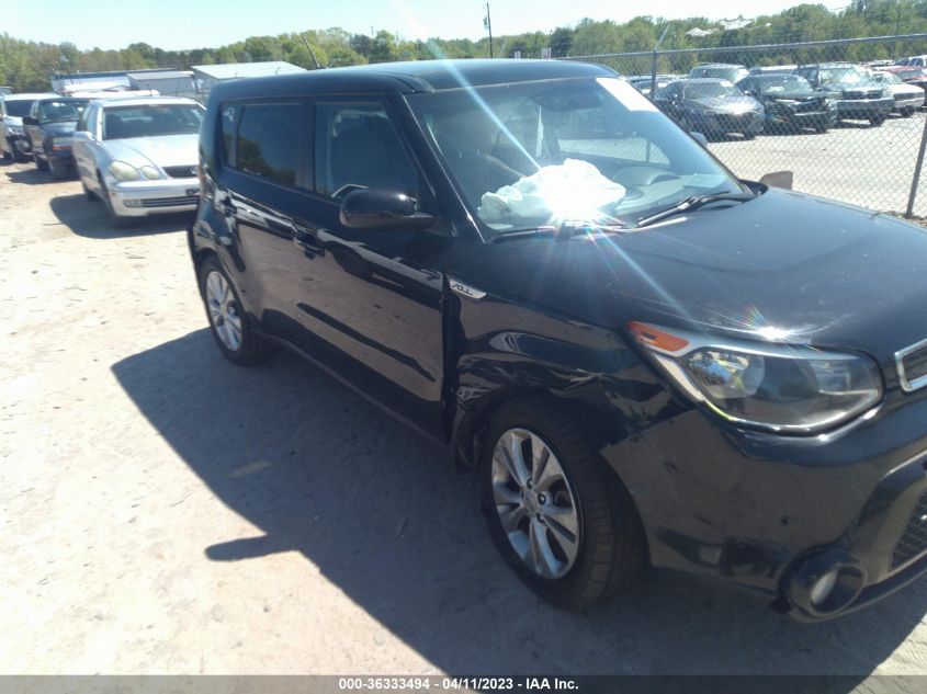 2016 KIA SOUL + - KNDJP3A57G7377521