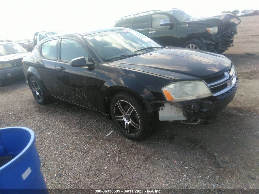 2013 DODGE AVENGER SE - 1C3CDZAB9DN756302