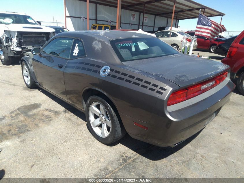 2013 DODGE CHALLENGER SXT - 2C3CDYAG0DH719184