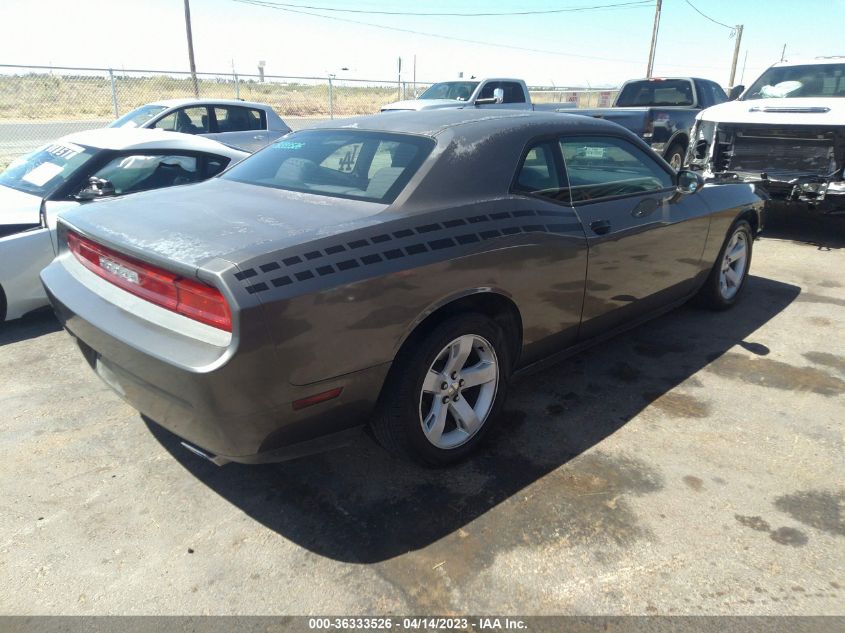 2013 DODGE CHALLENGER SXT - 2C3CDYAG0DH719184