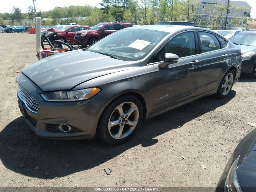 2014 FORD FUSION SE HYBRID - 3FA6P0LU5ER174115