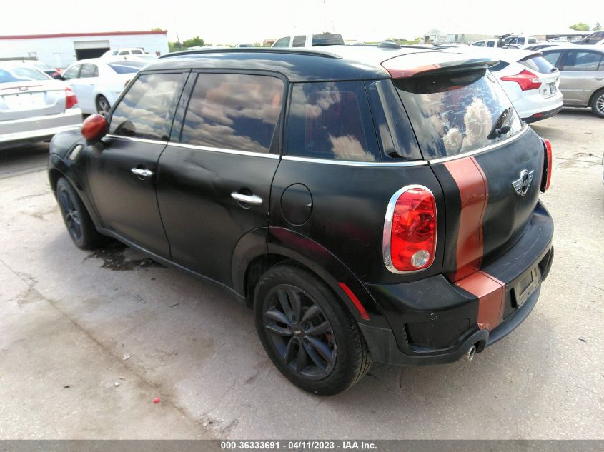 2013 MINI COOPER COUNTRYMAN S - WMWZC3C53DWP21209