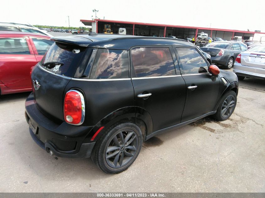 2013 MINI COOPER COUNTRYMAN S - WMWZC3C53DWP21209