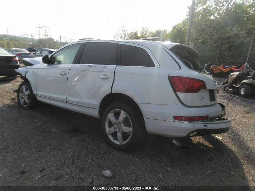 2014 AUDI Q7 3.0T PREMIUM - WA1CGAFE7ED014098