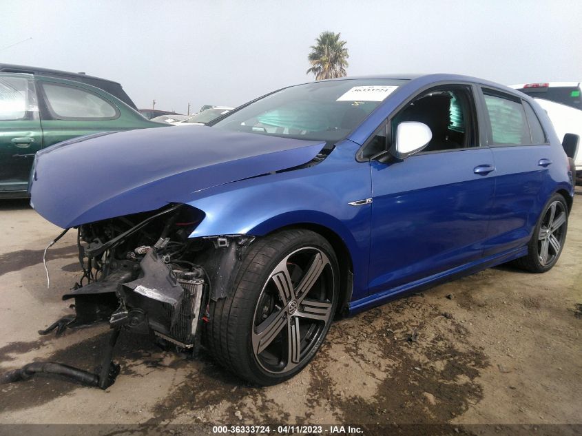 2015 VOLKSWAGEN GOLF R WVWLF7AUXFW186366