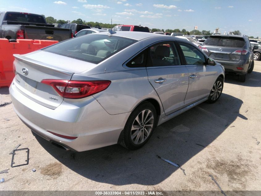 2017 HYUNDAI SONATA SPORT - 5NPE34AF5HH554284