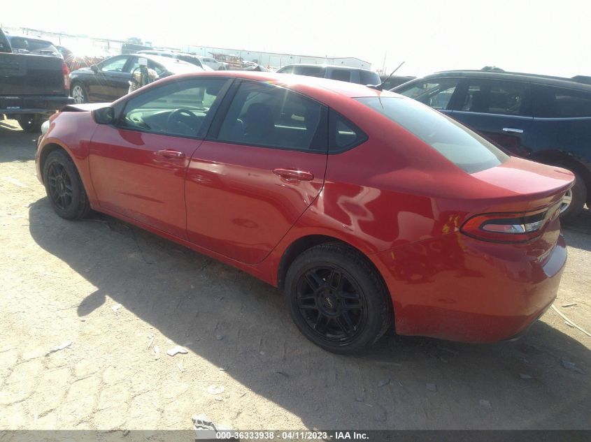 2013 DODGE DART RALLYE - 1C3CDFBH9DD641173