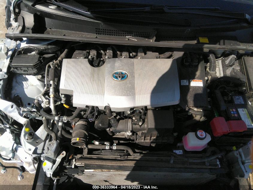 2016 TOYOTA PRIUS FOUR - JTDKARFU4G3025934