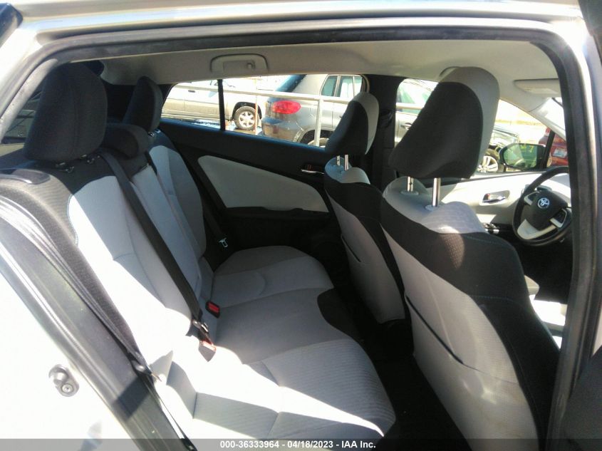 2016 TOYOTA PRIUS FOUR - JTDKARFU4G3025934