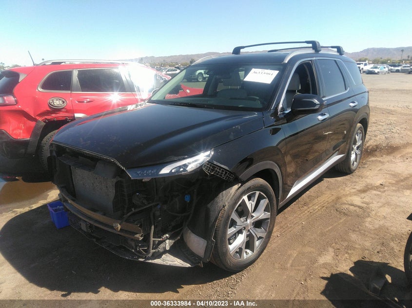 VIN KM8R4DHE2MU262115 2021 HYUNDAI PALISADE SEL