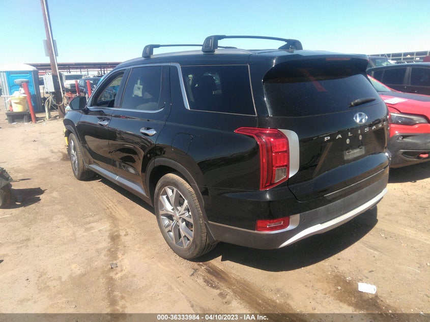 VIN KM8R4DHE2MU262115 2021 HYUNDAI PALISADE SEL