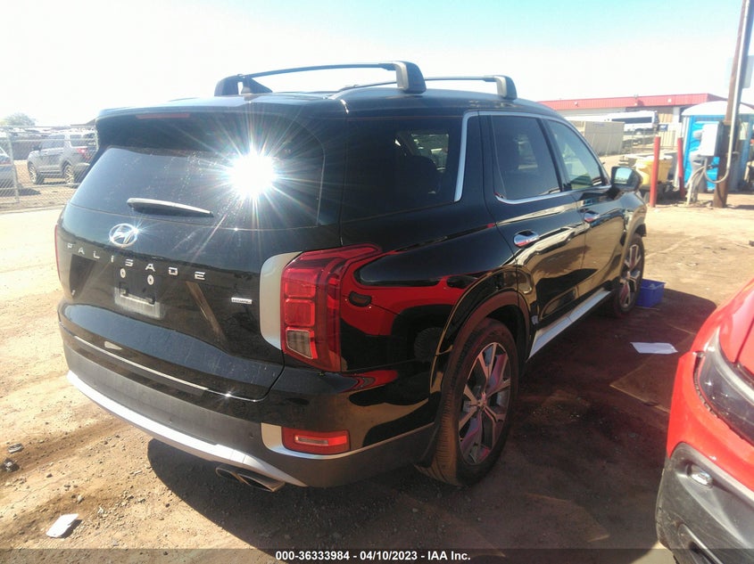 VIN KM8R4DHE2MU262115 2021 HYUNDAI PALISADE SEL