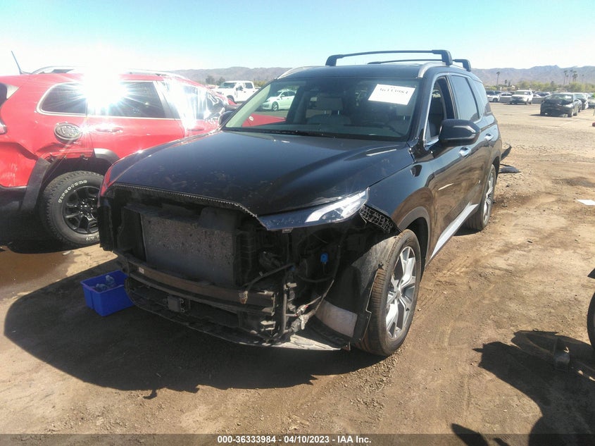 VIN KM8R4DHE2MU262115 2021 HYUNDAI PALISADE SEL