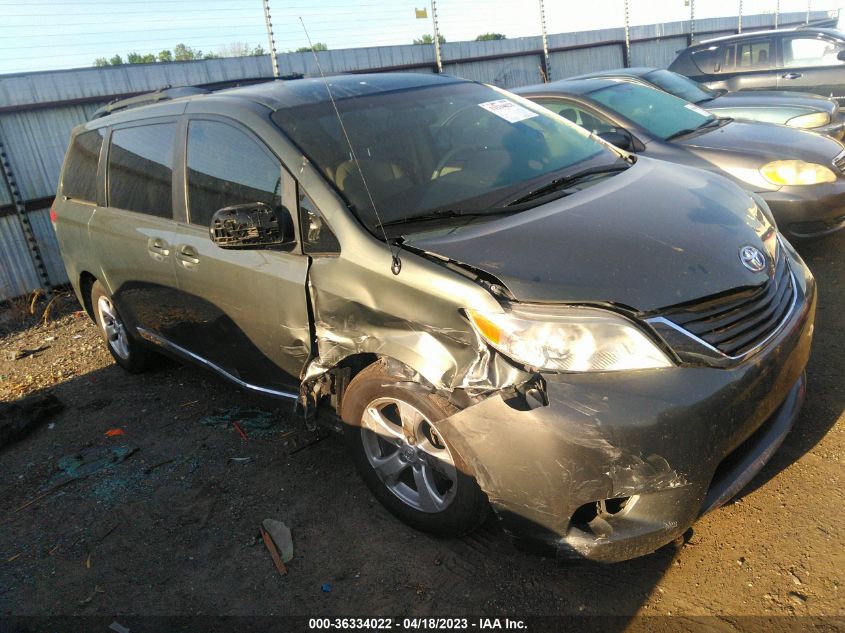 VIN 5TDKK3DC6DS320905 2013 TOYOTA SIENNA no.1