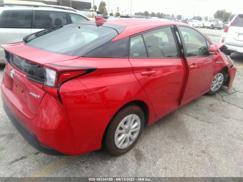 VIN JTDKAMFUXM3147969 2021 TOYOTA PRIUS L
