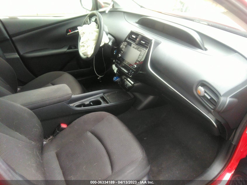 VIN JTDKAMFUXM3147969 2021 TOYOTA PRIUS L