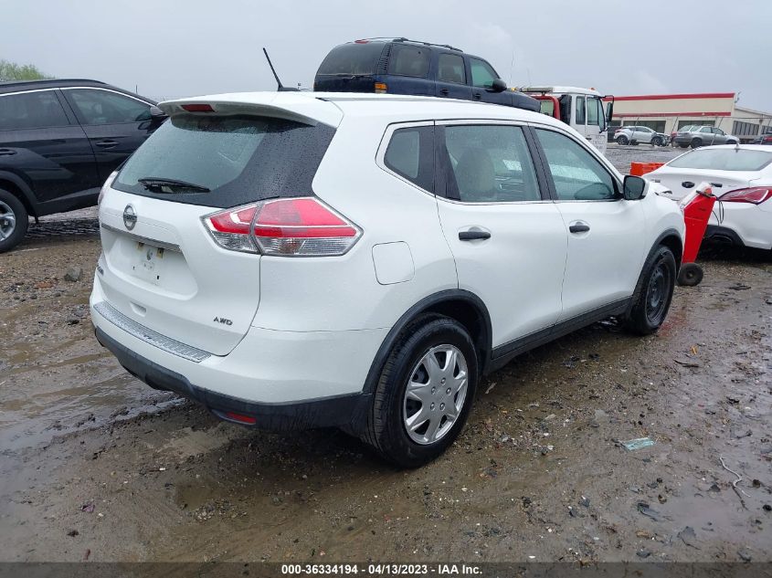 2016 NISSAN ROGUE S - KNMAT2MV2GP644405