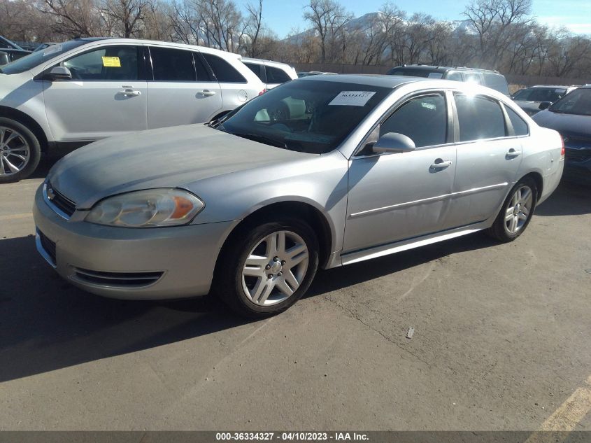 2013 CHEVROLET IMPALA LT - 2G1WG5E37D1123870