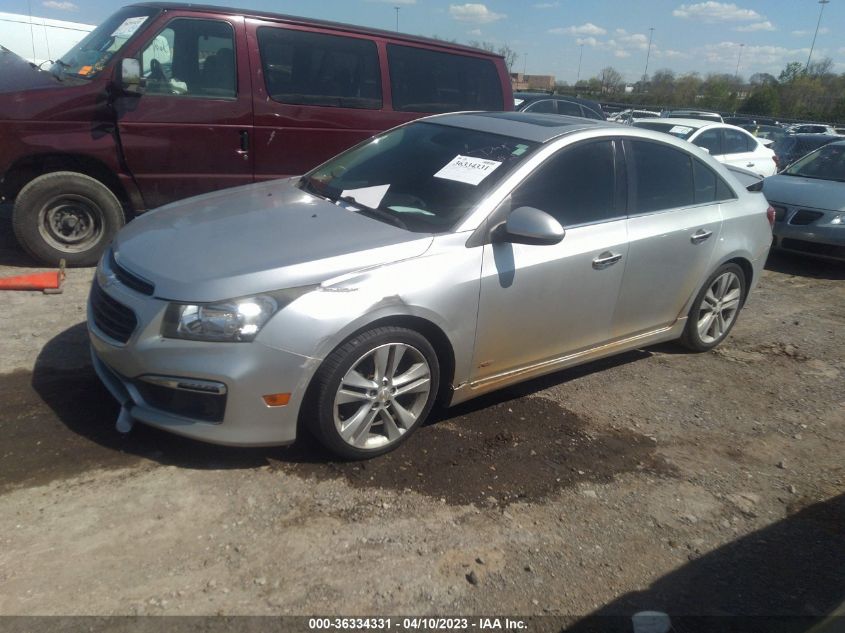 2015 CHEVROLET CRUZE LTZ - 1G1PG5SB9F7224334