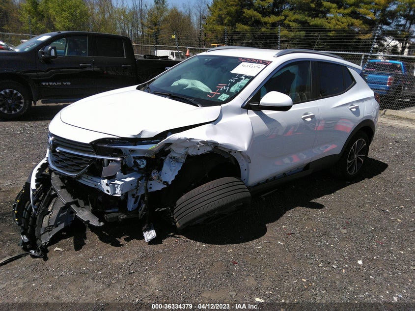 VIN KL4MMESLXPB001076 2023 BUICK ENCORE GX SELECT