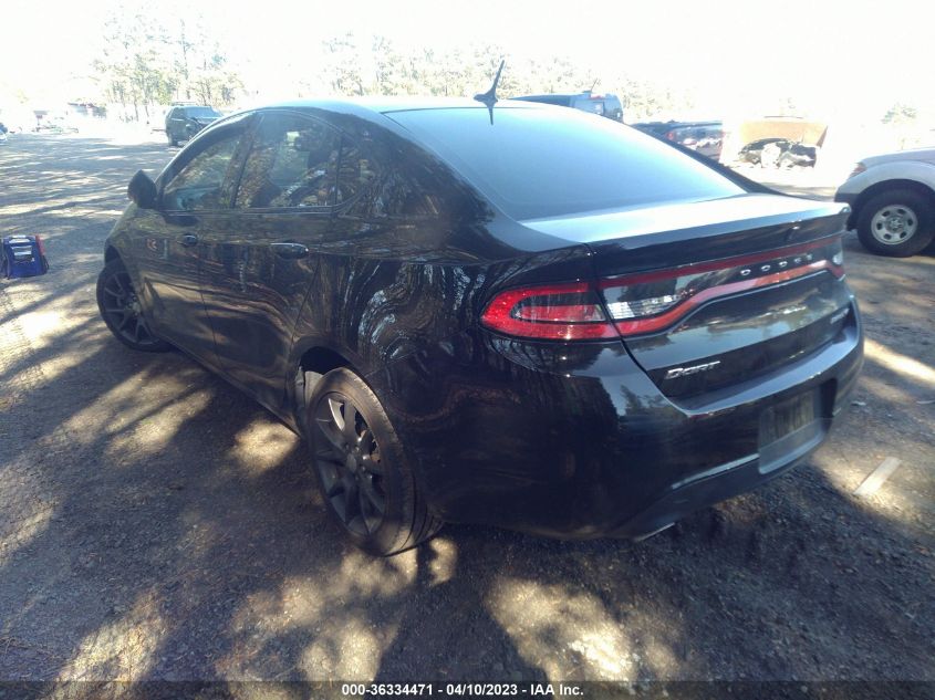 2015 DODGE DART SXT - 1C3CDFBB7FD300630