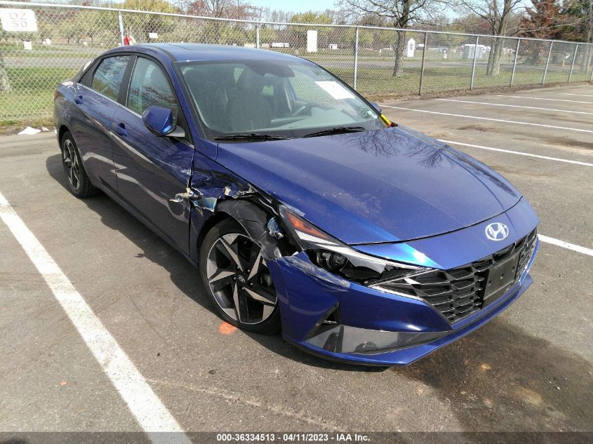 2021 HYUNDAI ELANTRA SEL - 5NPLN4AG3MH007289