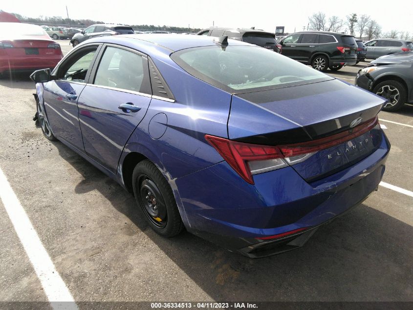 2021 HYUNDAI ELANTRA SEL - 5NPLN4AG3MH007289