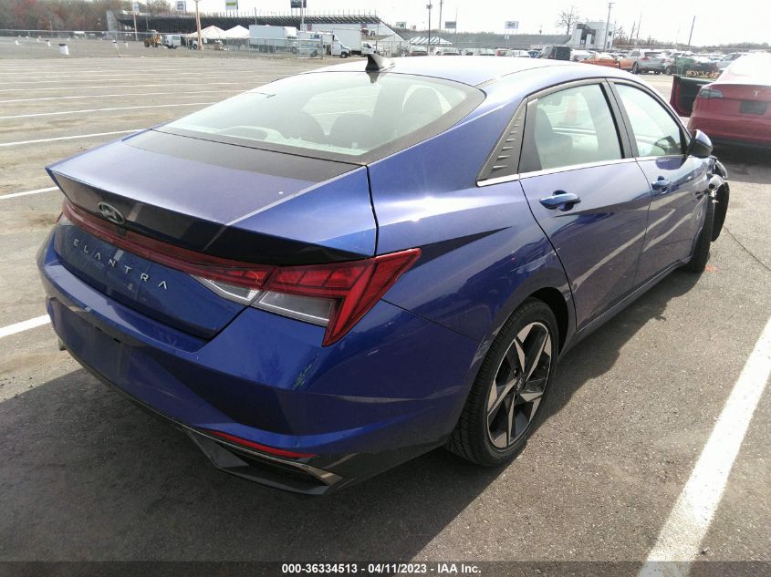 2021 HYUNDAI ELANTRA SEL - 5NPLN4AG3MH007289