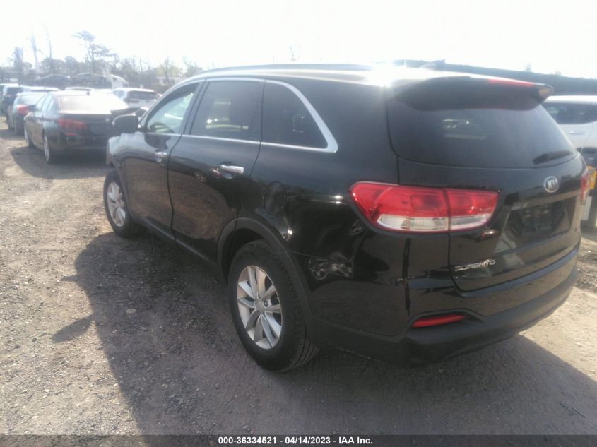 2016 KIA SORENTO LX - 5XYPG4A30GG166940