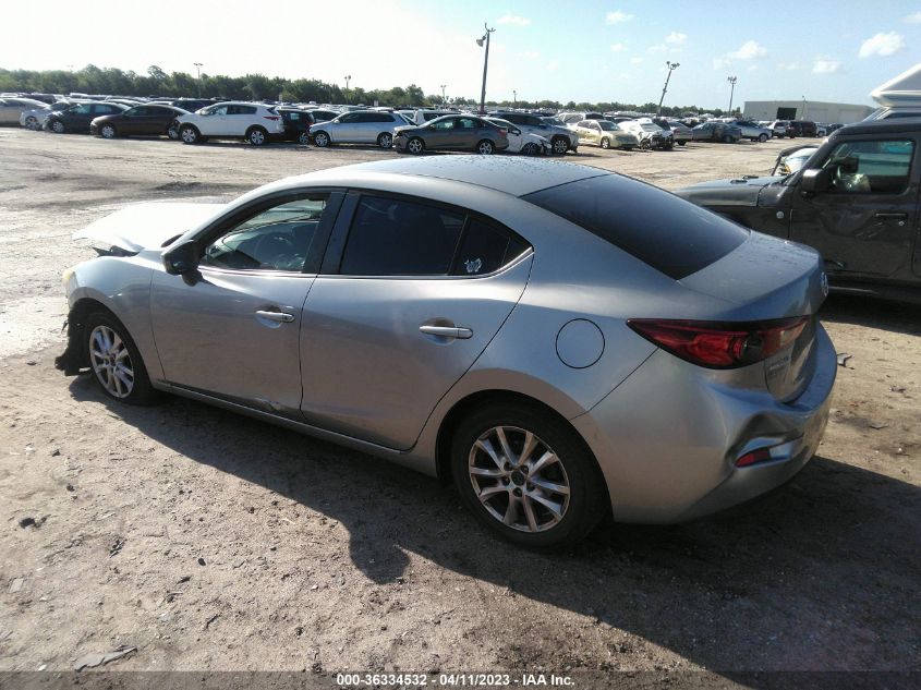 2016 MAZDA MAZDA3 I SPORT - JM1BM1U74G1316502