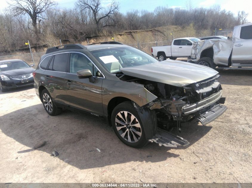 2016 SUBARU OUTBACK 3.6R LIMITED - 4S4BSENC6G3340289