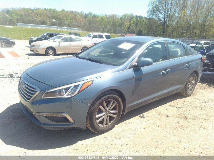 2015 HYUNDAI SONATA 2.4L SE - 5NPE24AF2FH178837