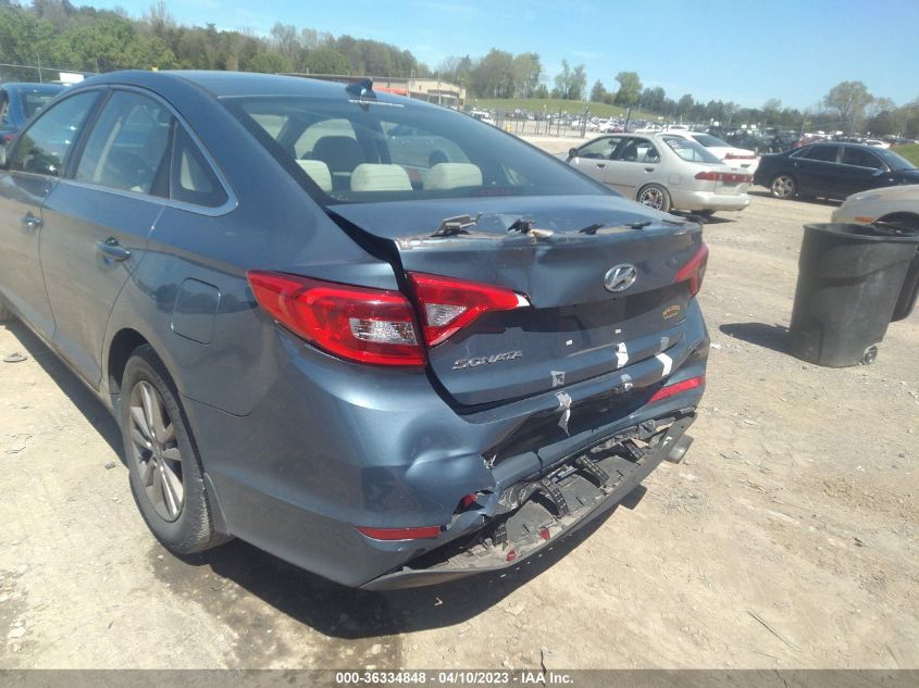 2015 HYUNDAI SONATA 2.4L SE - 5NPE24AF2FH178837