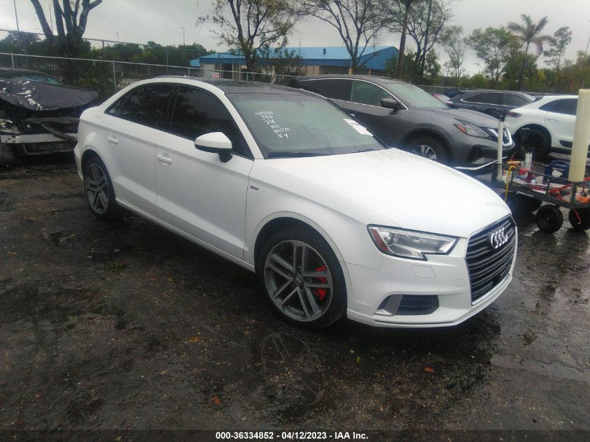 2018 AUDI A3 SEDAN PREMIUM/TECH PREMIUM - WAUAUGFF7J1031171
