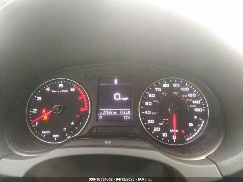 2018 AUDI A3 SEDAN PREMIUM/TECH PREMIUM - WAUAUGFF7J1031171