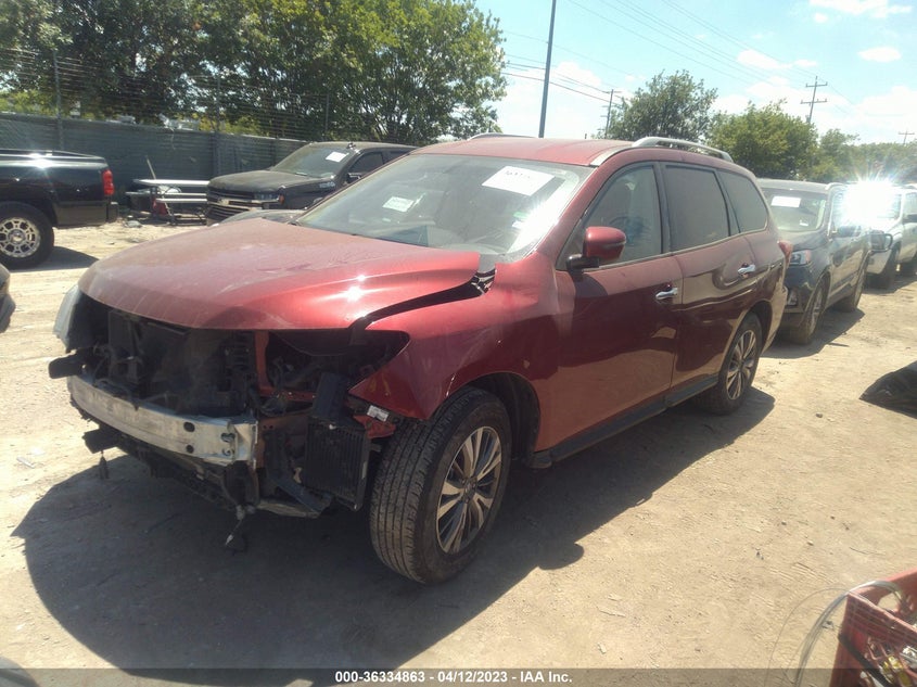 VIN 5N1DR2MN5KC595546 2019 NISSAN PATHFINDER SV