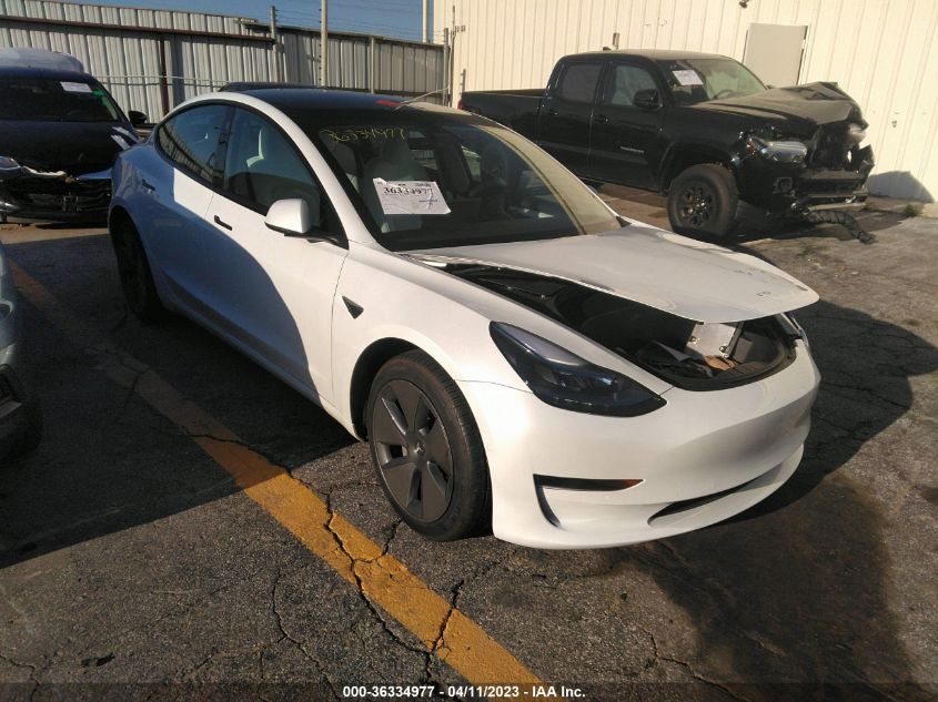 2021 TESLA MODEL 3 STANDARD RANGE PLUS - 5YJ3E1EA6MF019018