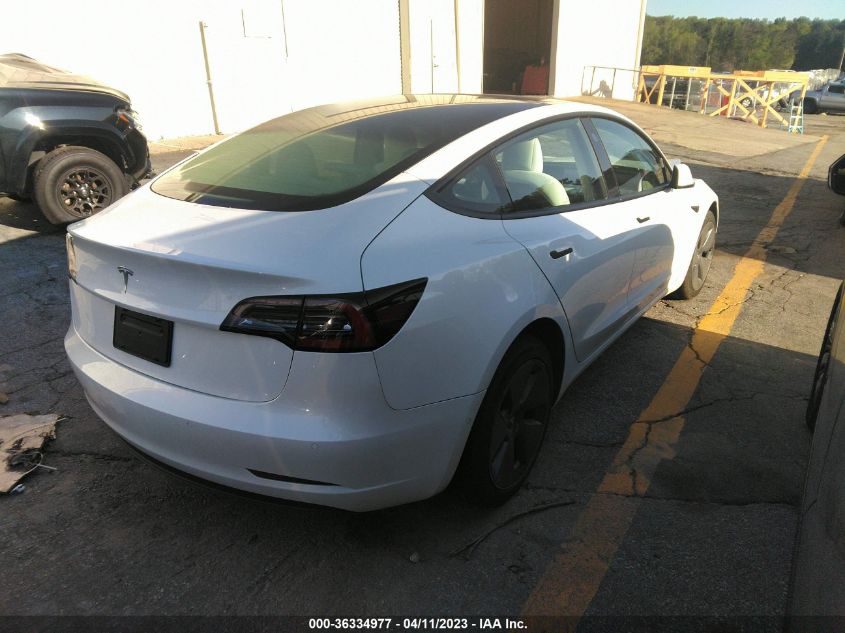 2021 TESLA MODEL 3 STANDARD RANGE PLUS - 5YJ3E1EA6MF019018