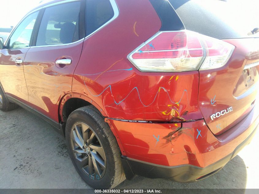 2016 NISSAN ROGUE SL - KNMAT2MV5GP734468