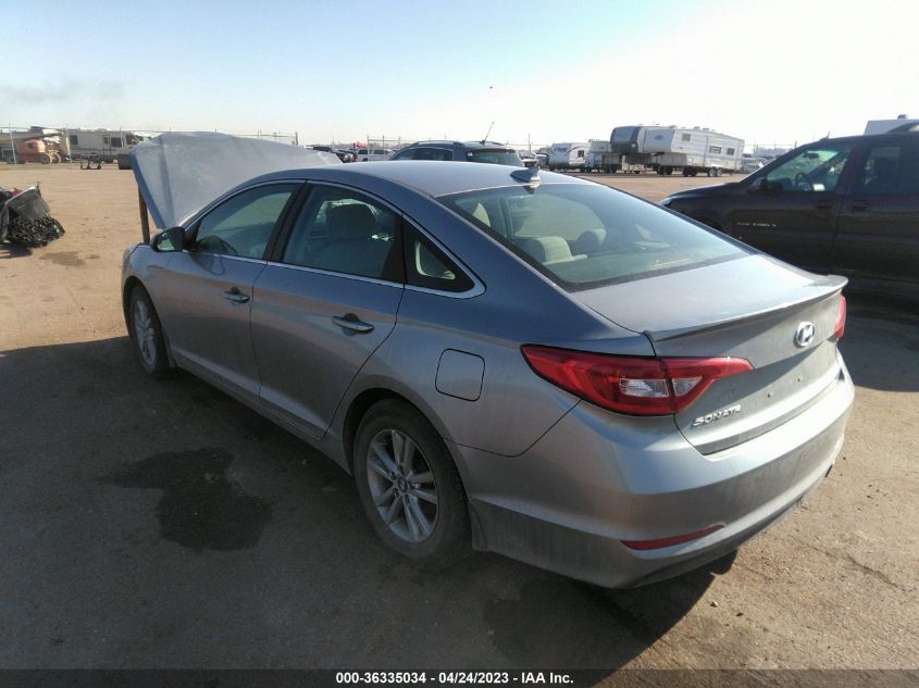 2016 HYUNDAI SONATA 2.4L SE - 5NPE24AF3GH335907