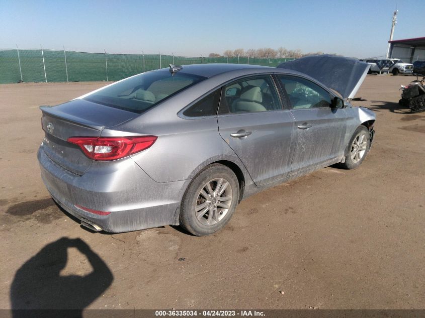 2016 HYUNDAI SONATA 2.4L SE - 5NPE24AF3GH335907