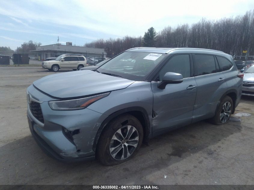 2021 TOYOTA HIGHLANDER 3.5L V6 DOHC -INC 24(VIN: 5TDGZRBH0MS140208