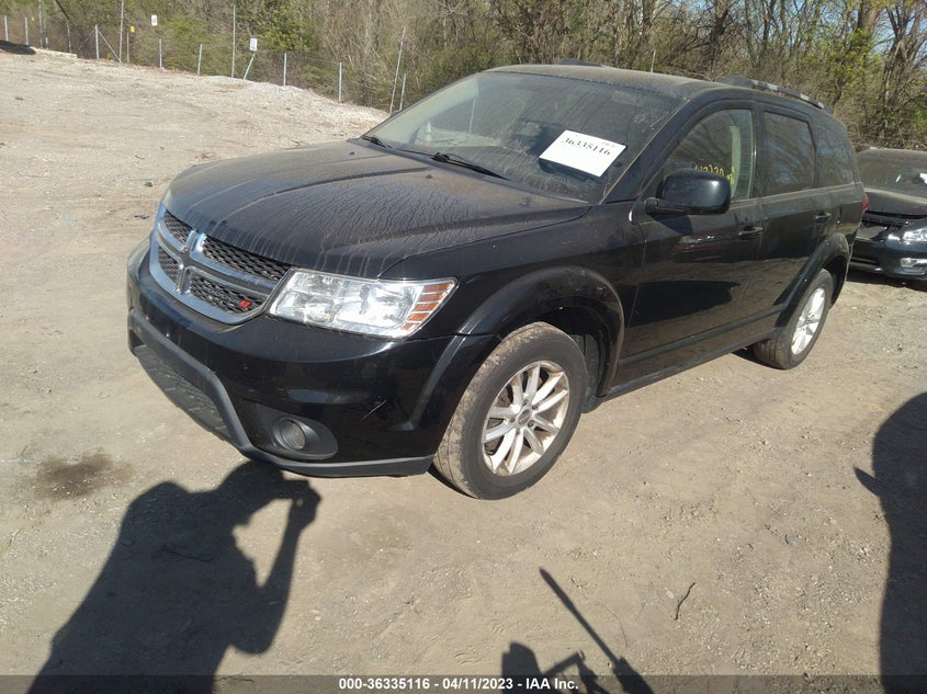 VIN 3C4PDDBG0HT574925 2017 DODGE JOURNEY SXT