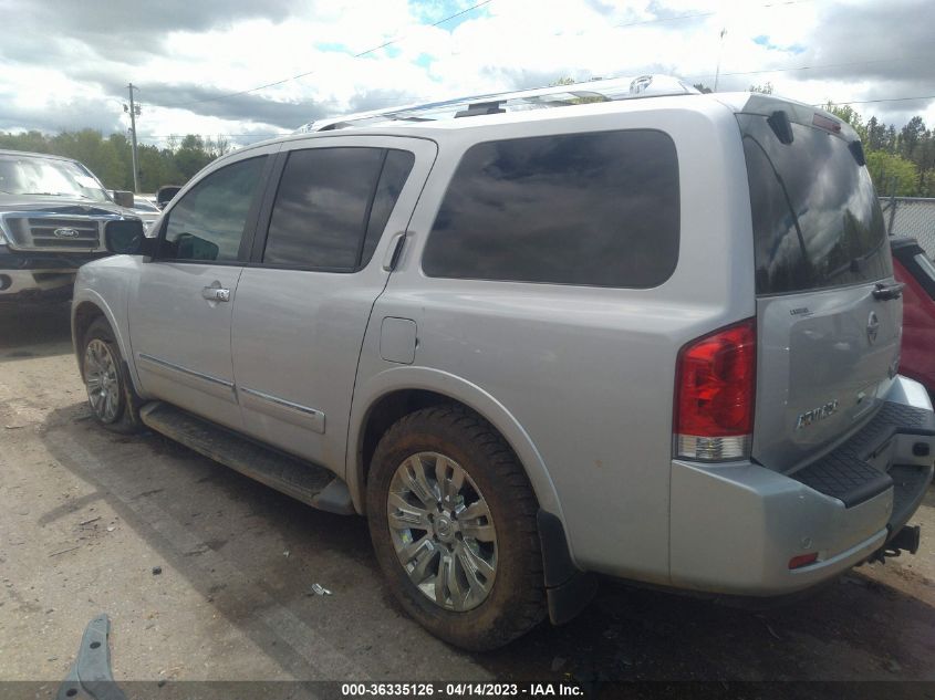 2015 NISSAN ARMADA PLATINUM - 5N1BA0NFXFN619621