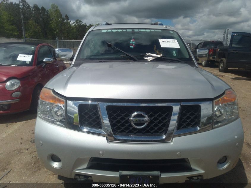 2015 NISSAN ARMADA PLATINUM - 5N1BA0NFXFN619621