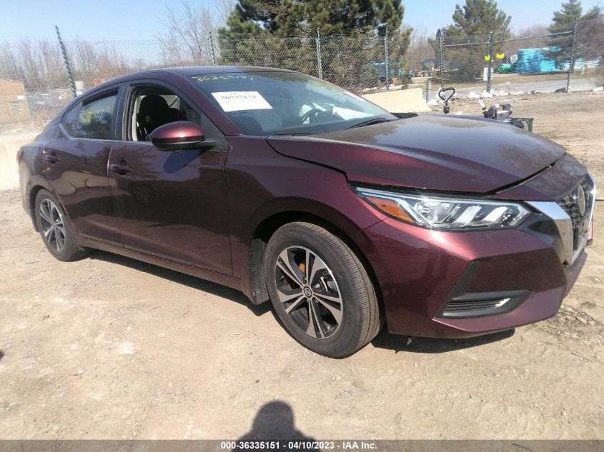 2021 NISSAN SENTRA SV - 3N1AB8CV6MY286228