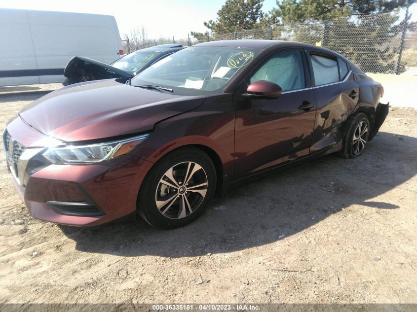 2021 NISSAN SENTRA SV - 3N1AB8CV6MY286228