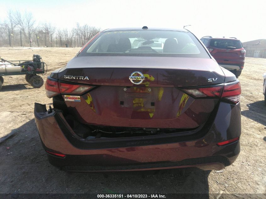 2021 NISSAN SENTRA SV - 3N1AB8CV6MY286228